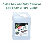 Nước Lau sàn Gift Natural Bột Than & Tre 3,8kg